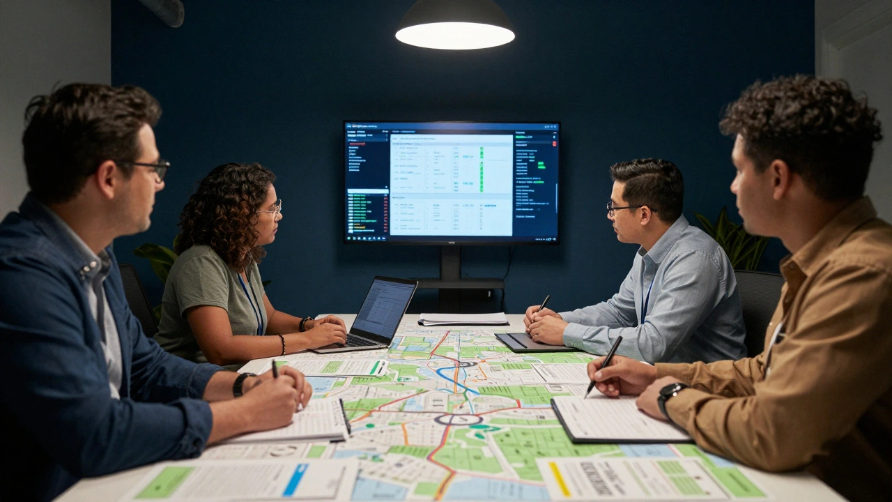 Case planners and housing partners collaborate using maps and data to support reentry.