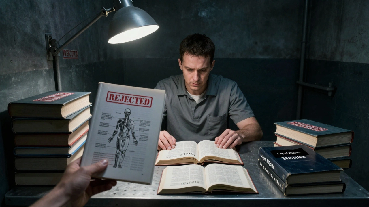 Censorship and Content Restrictions on Legal Information in Prisons