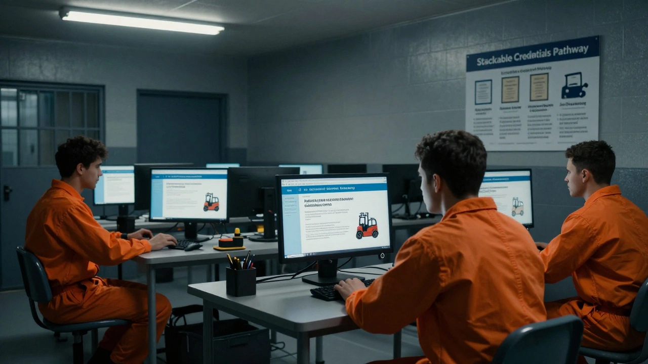 Stackable Credentials in Prison: Building Toward Long-Term Careers