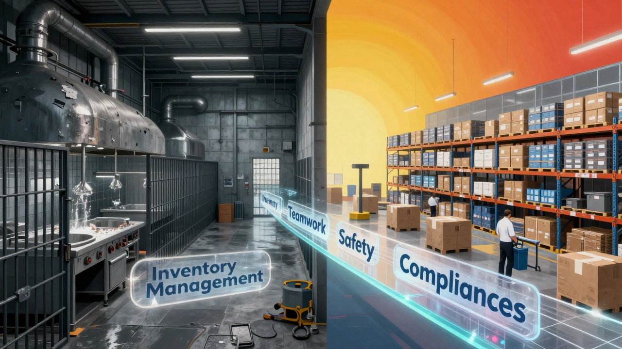 Conceptual bridge connecting prison work skills to professional logistics roles