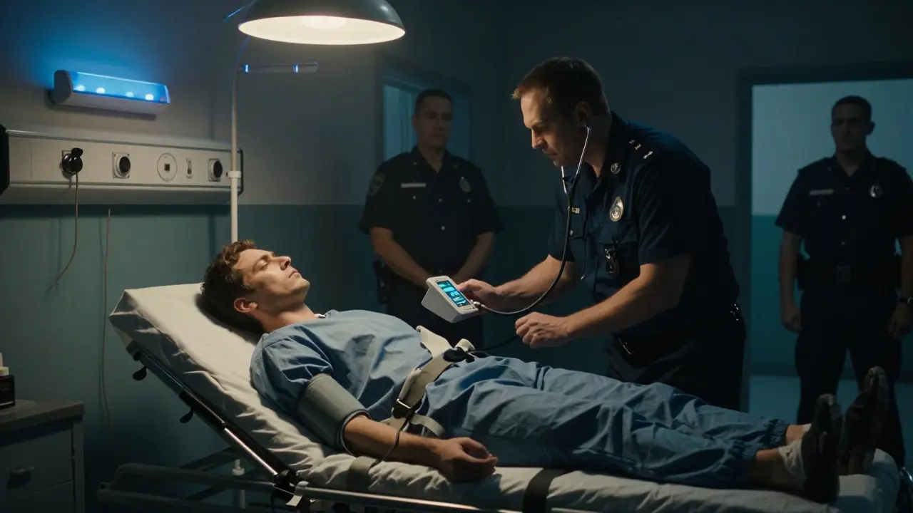 Coordinating Hospital Transfers from Prisons: Decision-Making and Transport