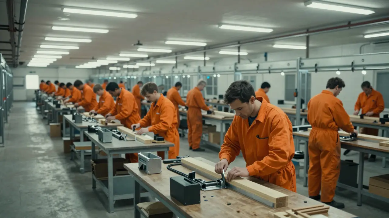 Prison Work: Building Time Management and Responsibility